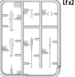 MiniArt 1/35 US Machine Guns Model Kit