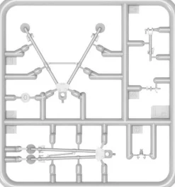 MiniArt 1/35 US Machine Guns Model Kit