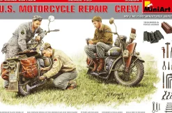 MiniArt 1/35 US Motorcycle Repair Crew Model Kit