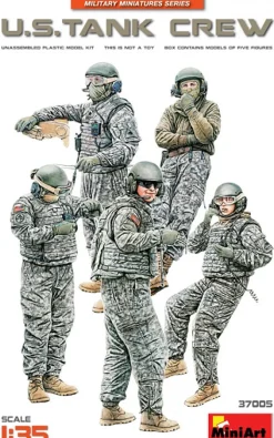 MiniArt 1/35 US Tank Crew Model Figures