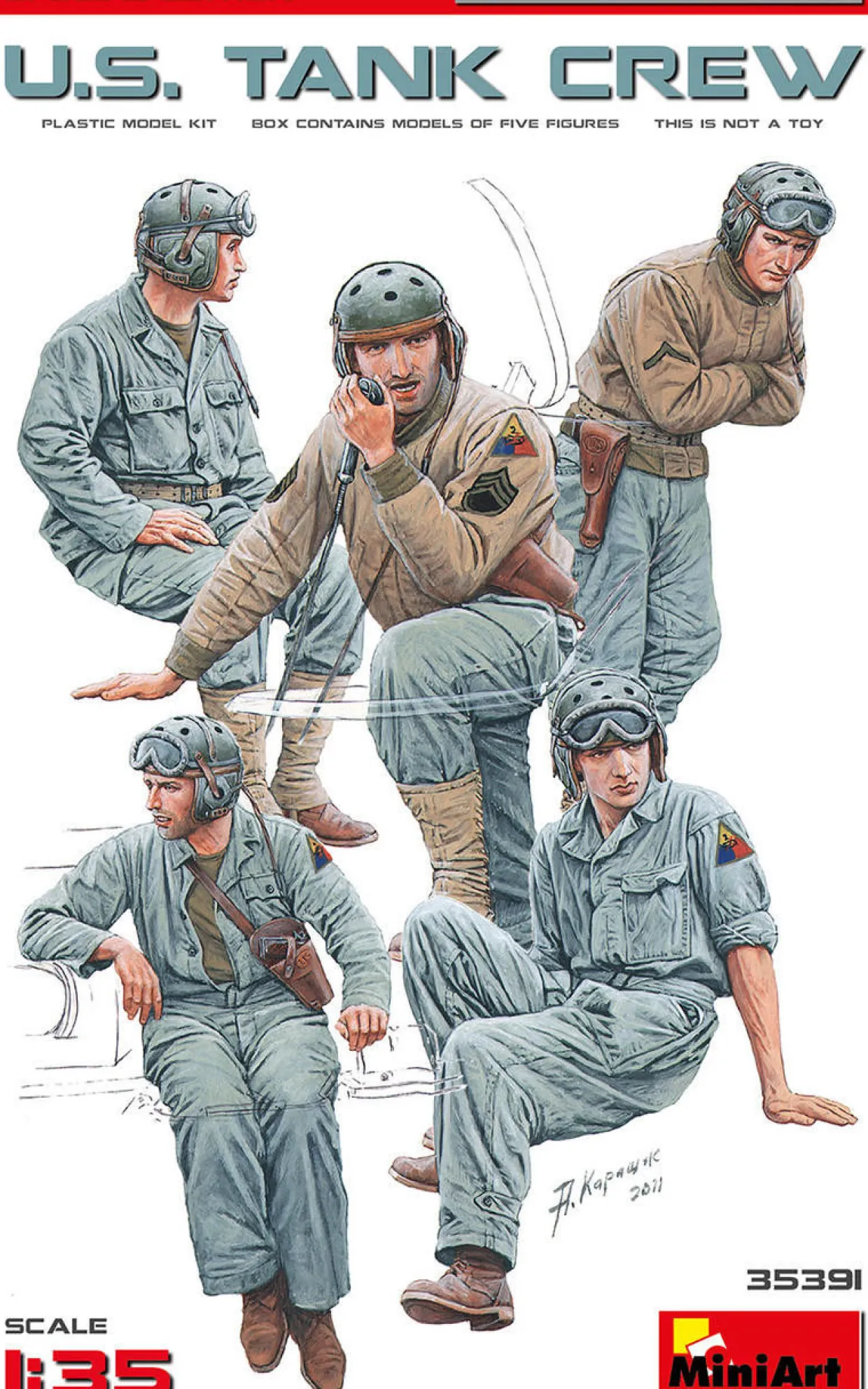 MiniArt 1/35 US Tank Crew Special Edition