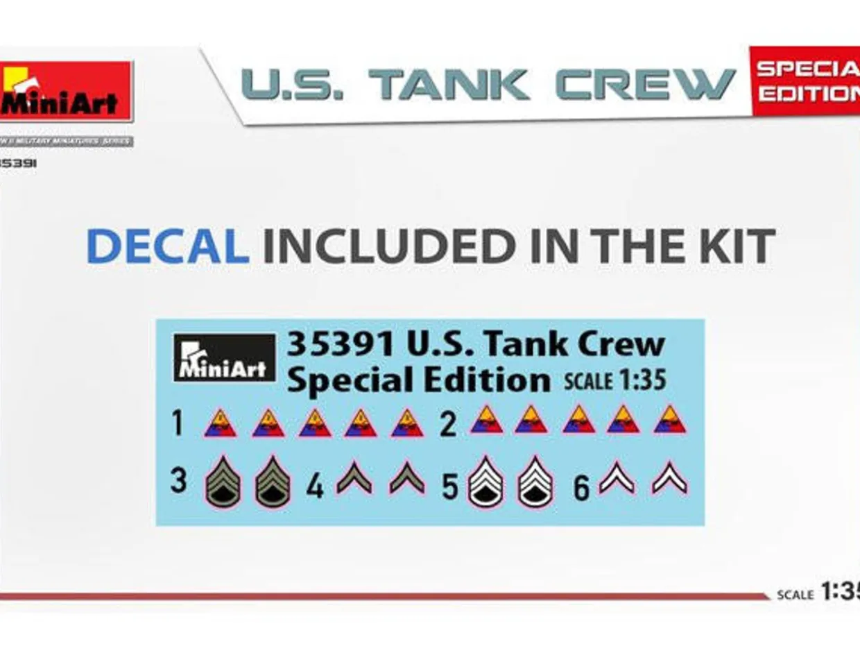 MiniArt 1/35 US Tank Crew Special Edition