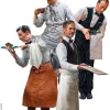 MiniArt 1/35 Waiters Model Figures