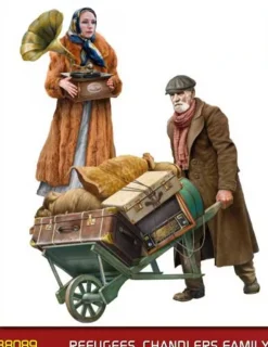 MiniArt 1/35 WWII Refugees - Chandlers Family