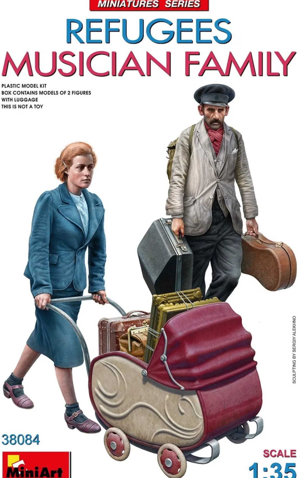 MiniArt 1/35 WWII Refugees - Musician Family