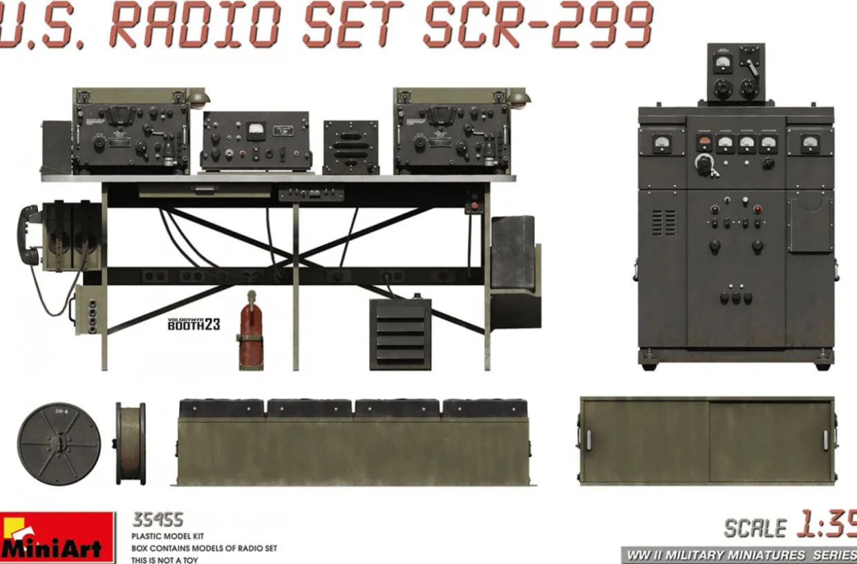 MiniArt 1/35 WWII US Radio Set SCR-299