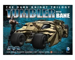 Moebius Models 1/25 Dark Knight Armoured Tumbler with Bane Figure