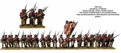 Perry Miniatures 28mm American War of Independence British Infantry 1775-1783