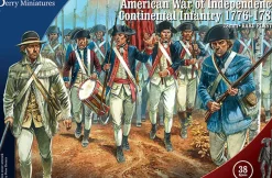 Perry Miniatures 28mm American War of Independence Continental Infantry 1776-1783