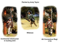 Perry Miniatures 28mm American War of Independence Continental Infantry 1776-1783