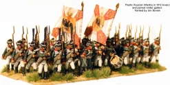 Perry Miniatures 28mm Napoleonic Russian Infantry 1809-1814
