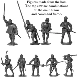 Perry Miniatures 28mm Wars of the Roses Foot Knights 1450-1500