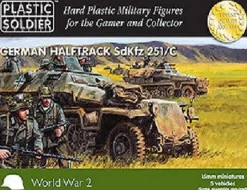 Plastic Soldier Company 1/100 Sd.Kfz.251 Ausf.C Half-track