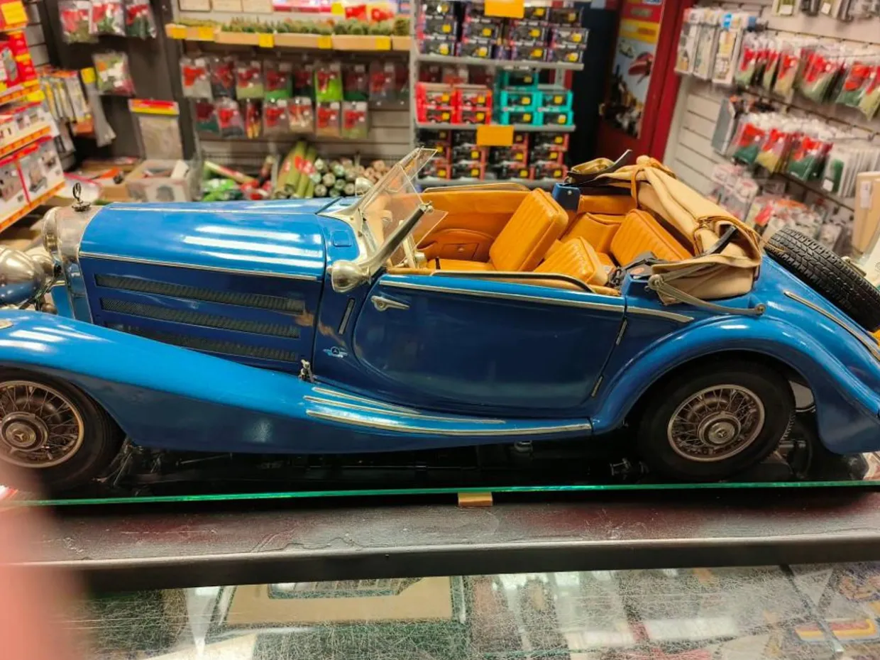 Pocher 1/8 Mercedes-Benz 500K Sport Roadster 1935 Ready Assembled