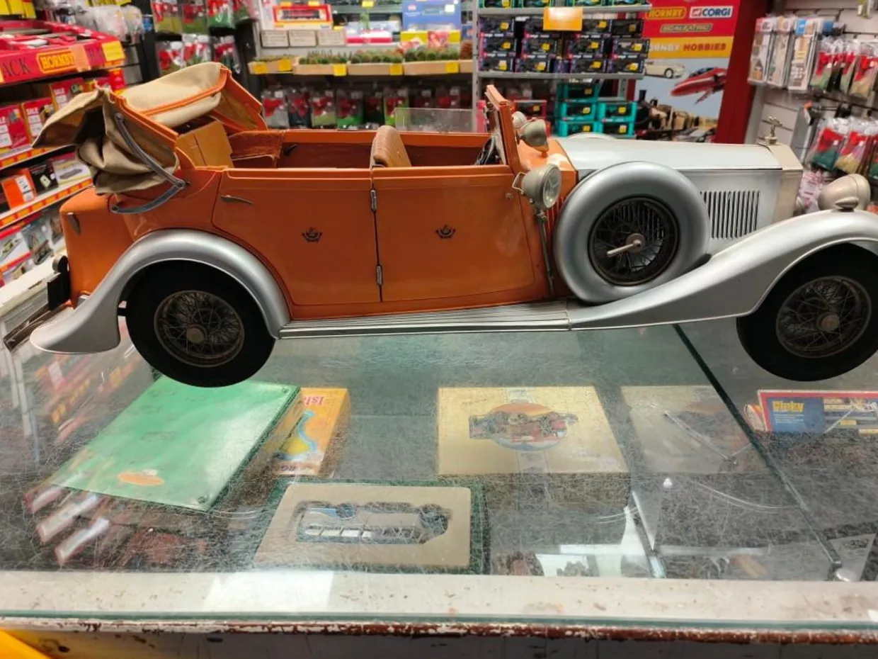 Pocher 1/8 Rolls Royce Torpedo Cabriolet Phantom II Ready Assembled