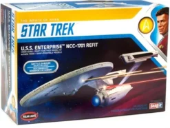 Polar Lights 1/1000 Star Trek USS Enterprise NCC-1701 Refit Snap Model Kit