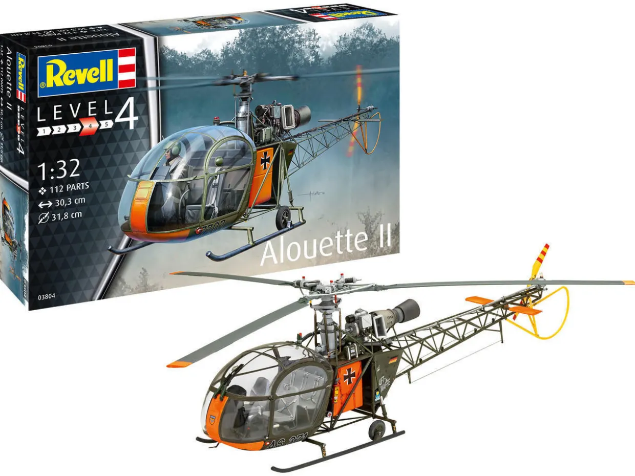 Revell 1/32 Aerospatiale Alouette II Model Kit