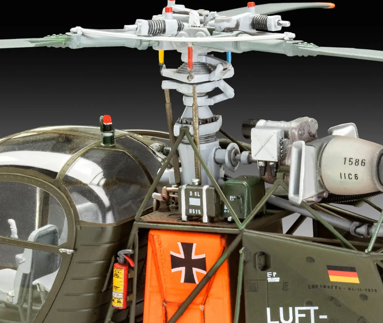 Revell 1/32 Aerospatiale Alouette II Model Kit