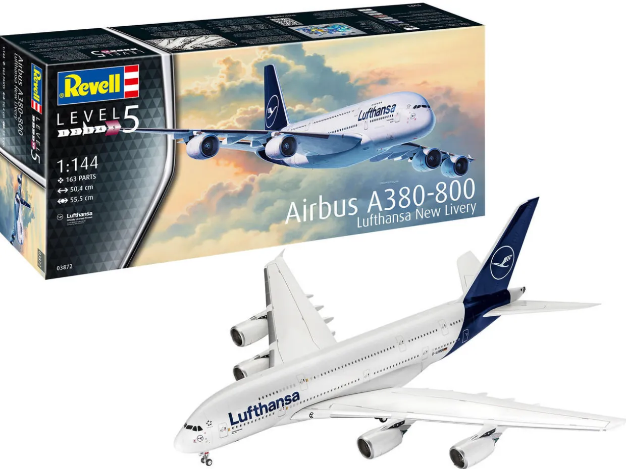 Revell 1/144 Airbus A380 Lufthansa (New Livery)