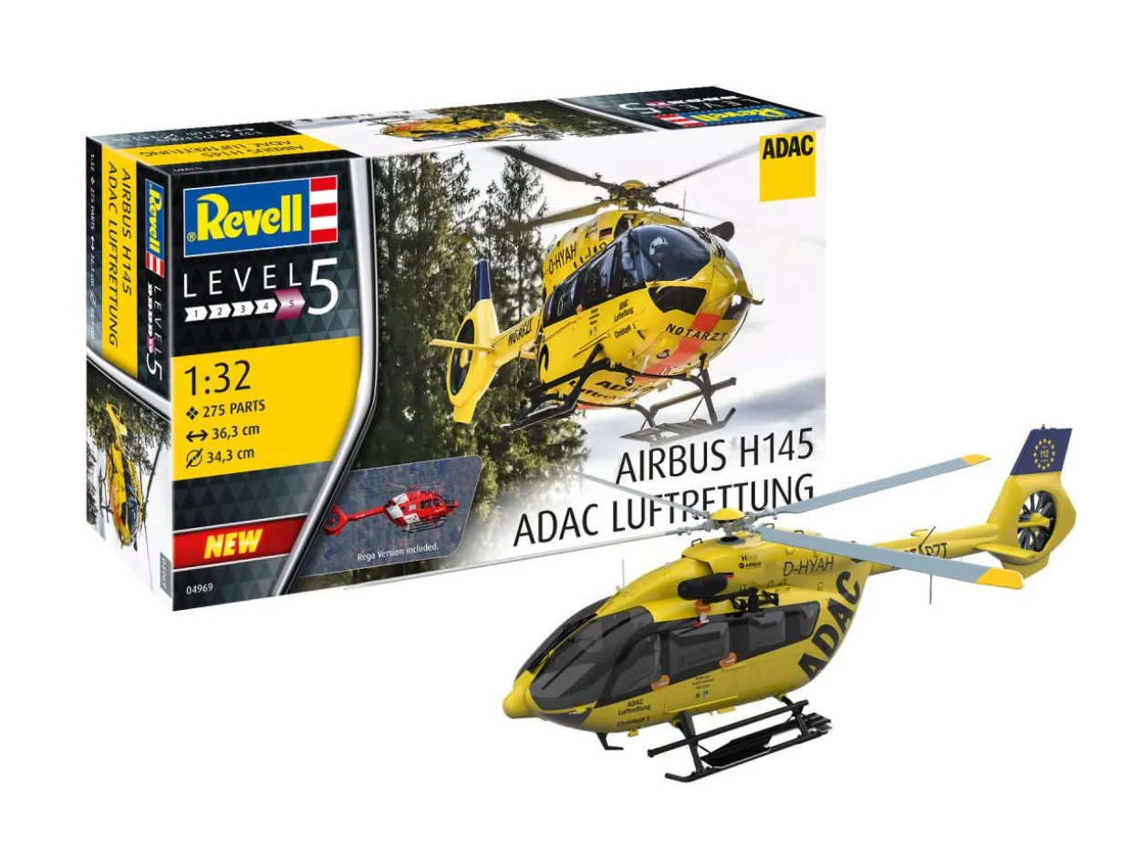 Revell 1/32 Airbus H145 ADAC/REGA Model Kit