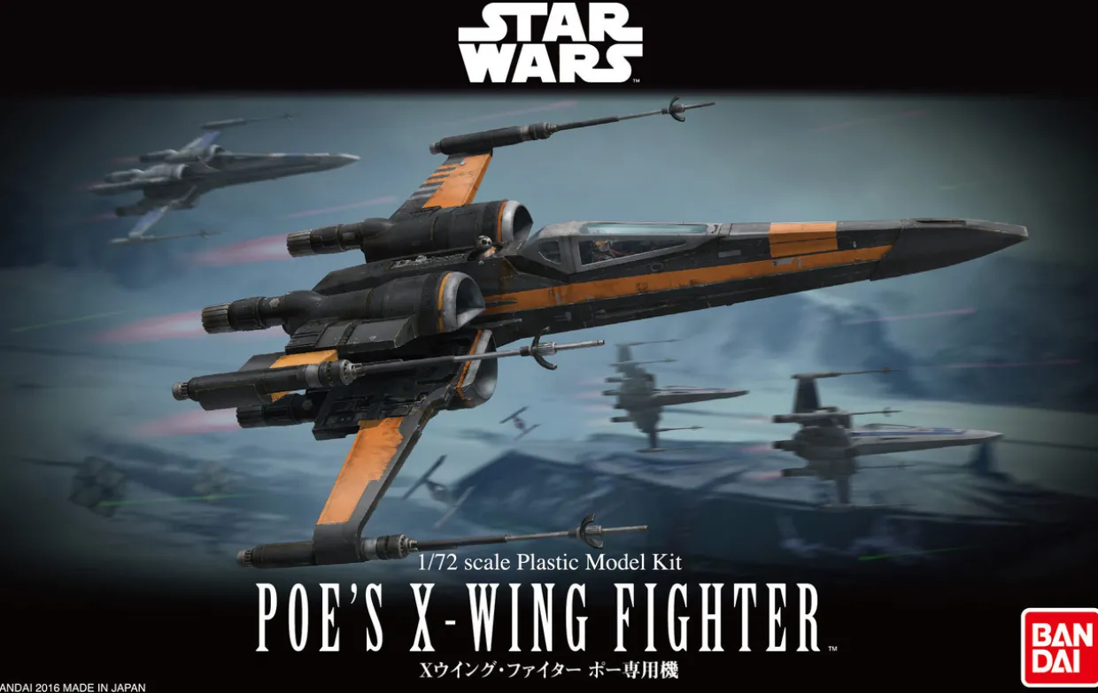 Revell 1/72 Ban-Dai Poe's X-Wing Starfighter