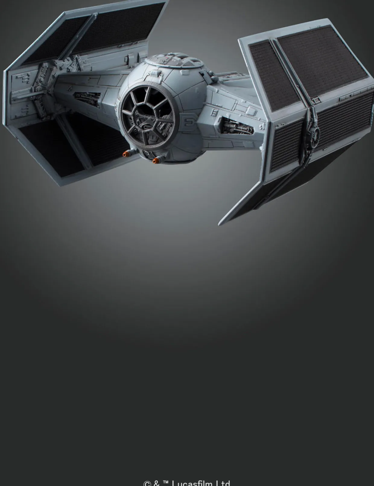 Revell 1/72 Ban-Dai Star Wars TIE Advanced - Darth Vader's TIE Fighter