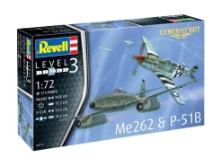 Revell 1/72 Combat Set - Messerschmitt Me 262 & North American P-51B Mustang