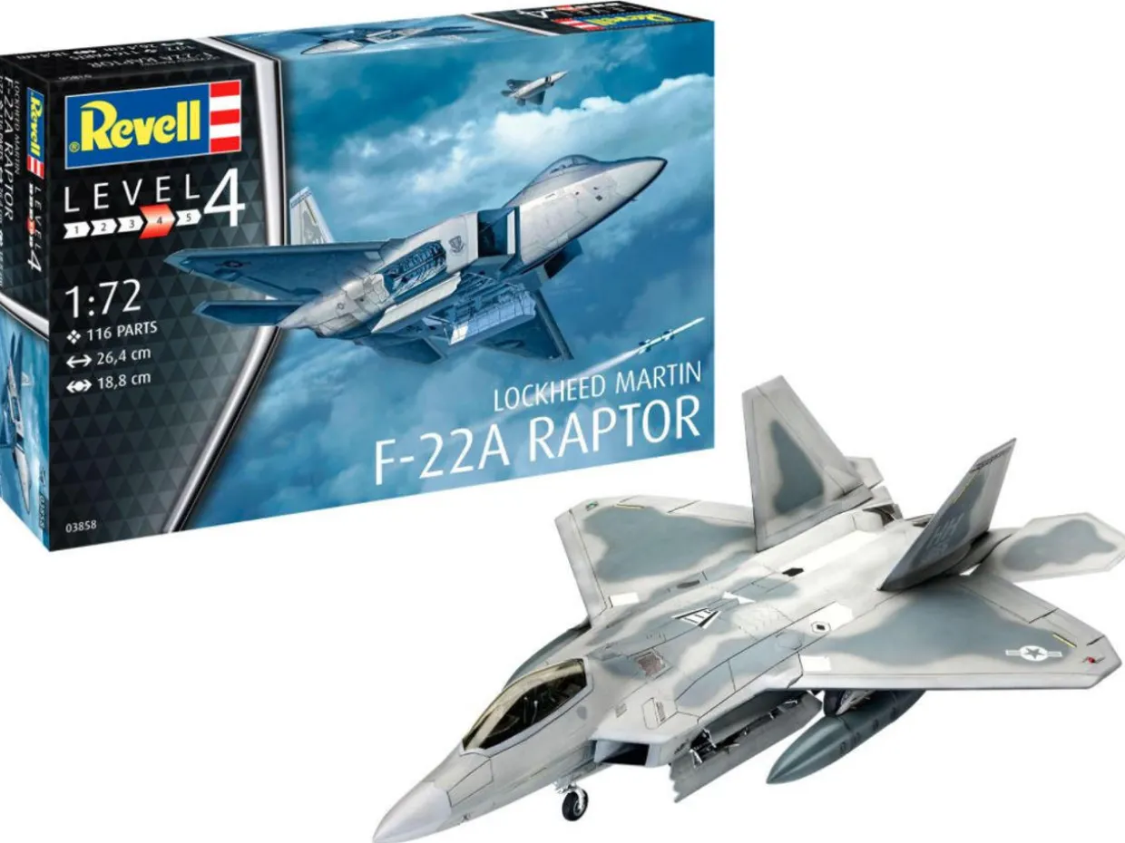 Revell 1/72 Lockheed Martin F-22A Raptor