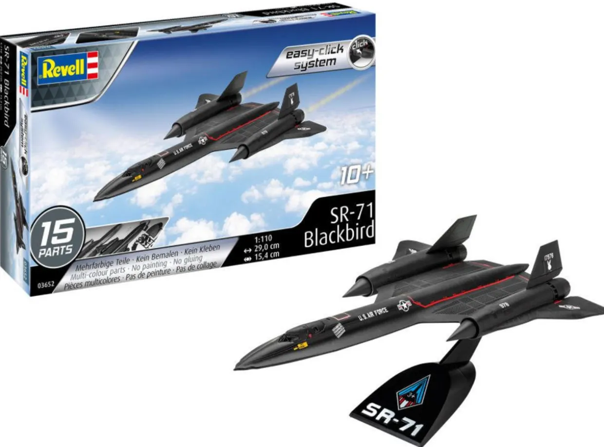 Revell 1/72 Lockheed SR-71 Blackbird Easy Click