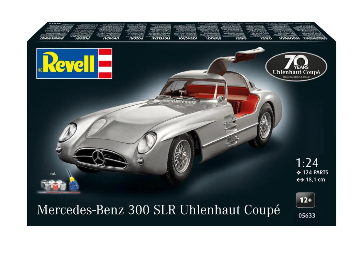 Revell 1/24 Mercedes-Benz 300 SLR 70th Anniversary Gift Set