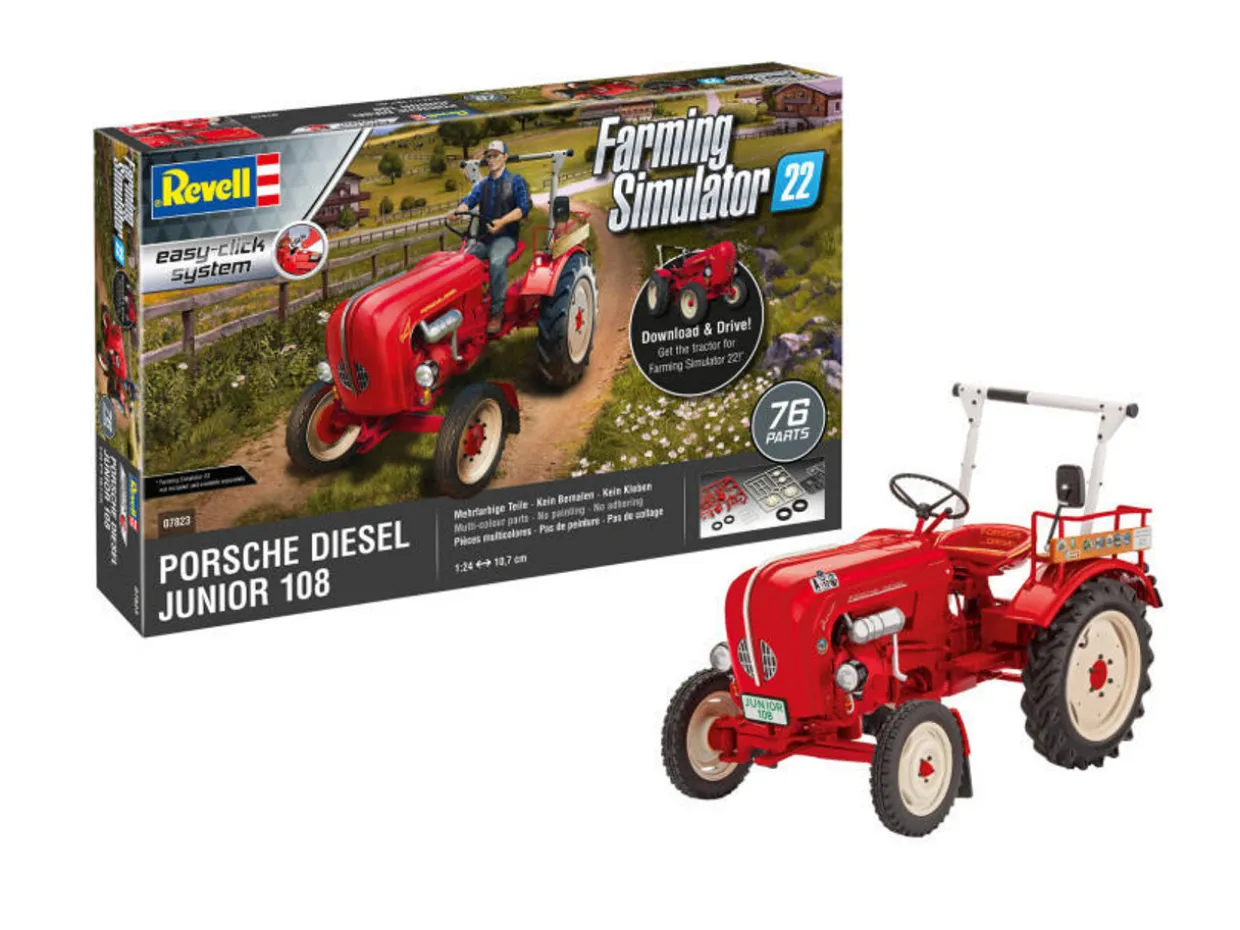 Revell 1/24 Porsche Junior 108 Farming Simulator Edition