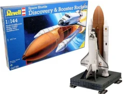 Revell 1/144 Space Shuttle Discovery with Rockets
