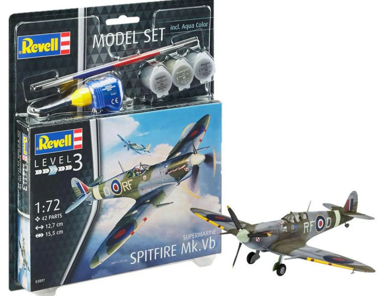 Revell 1/72 Supermarine Spitfire Mk.Vb Starter Set