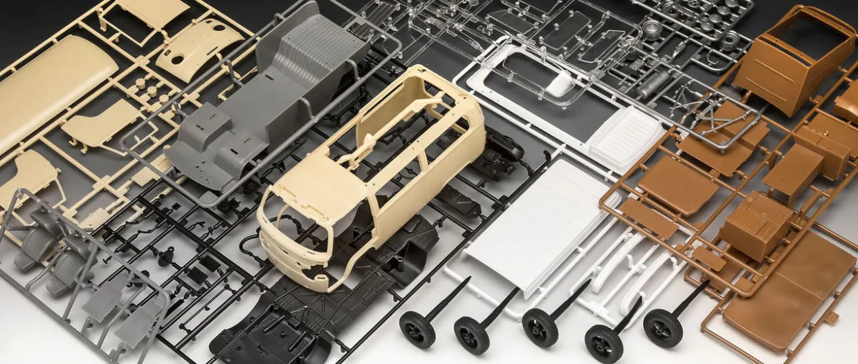 Revell 1/24 Volkswagen T2 Camper Easy Click