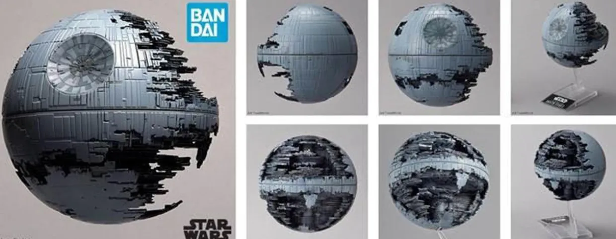 Revell Ban-Dai Star Wars Death Star II & Star Destroyer
