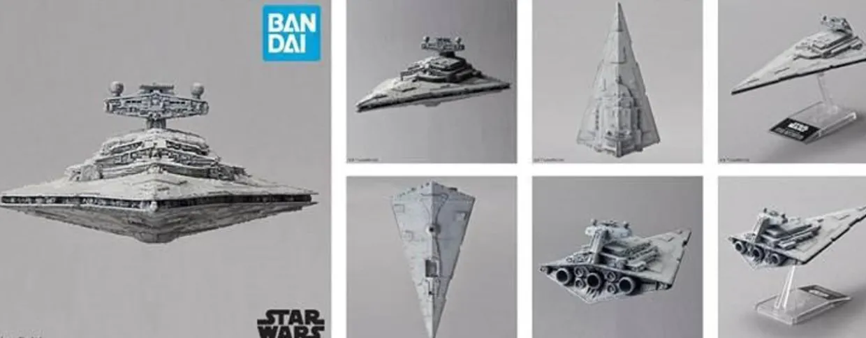 Revell Ban-Dai Star Wars Death Star II & Star Destroyer