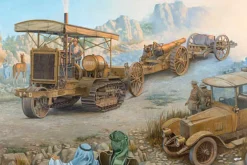 Roden 1/35 Holt 75 Artillery Tractor with BL 8 Inch Howitzer