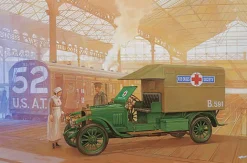 Roden 1/72 Vauxhall D-Type Ambulance Model Kit