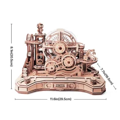 Rokr Gear Ball Challenge Marble Run 3D Wooden Kit