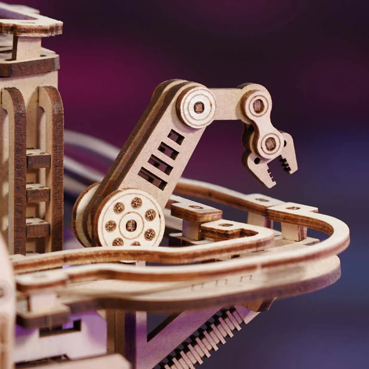 Rokr Gear Ball Challenge Marble Run 3D Wooden Kit