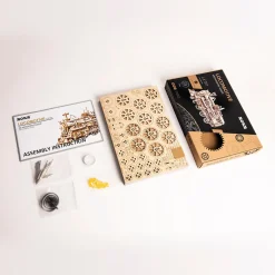 Rokr Locomotive 3D Wooden Kit
