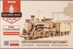 Rokr Prime Steam Express 3D Wooden Kit