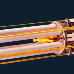 Rokr Rotating-Barrel Toy Minigun Mechanical 3D Wooden Kit