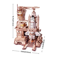 Rokr Space Shuttle 3D Wooden Kit