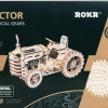 Rokr Tractor 3D Wooden Kit