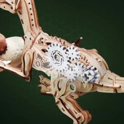 Rokr Velociraptor Mechanical 3D Wooden Kit