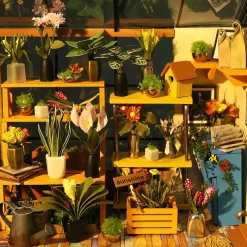 Rolife Cathys Flower House 3D Wooden Kit