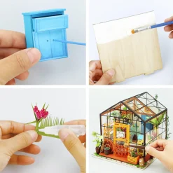 Rolife Cathys Flower House 3D Wooden Kit