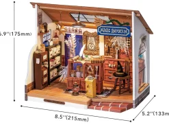 Rolife Kiki's Magic Emporium Wooden Diorama Kit