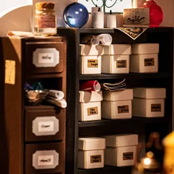 Rolife Kiki's Magic Emporium Wooden Diorama Kit